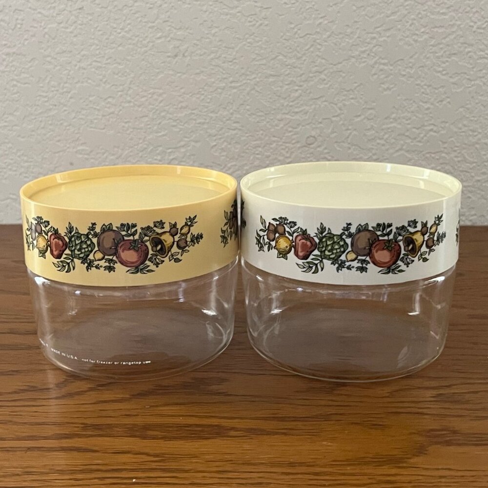 70's Pyrex Spice of Life Canisters - Picture 5 of 12